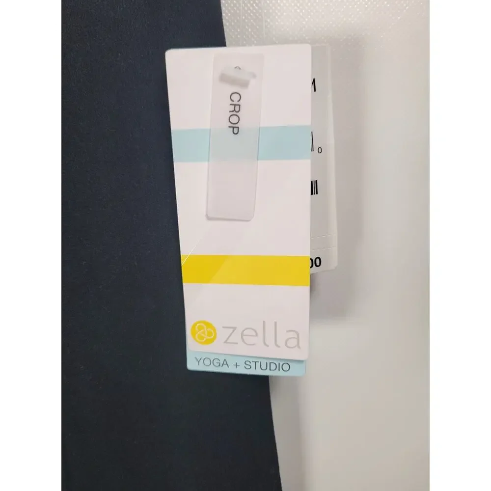 Zella Crop Yoga Studio Leggings Athletic Compression Pants Size Small - Picture 9 of 9